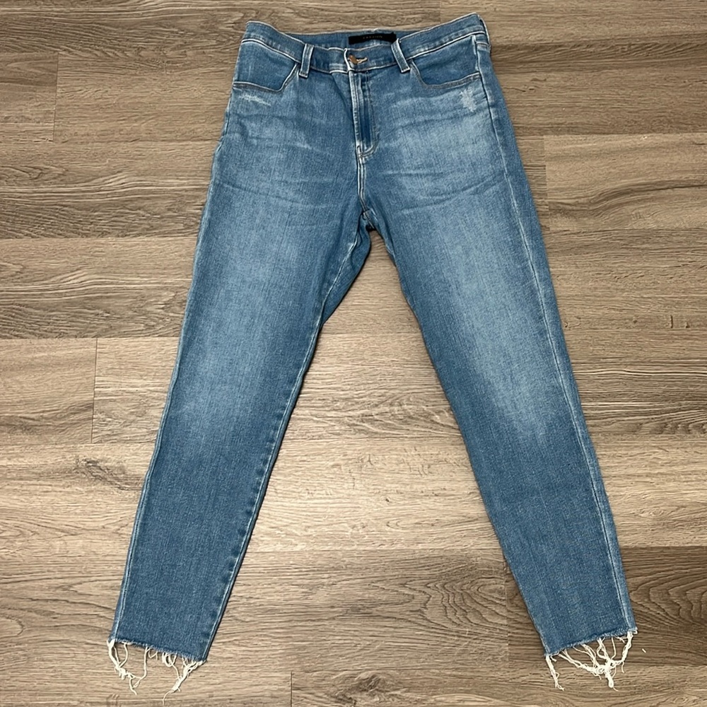 JBrand Women’s Alana High rise crop skinny jeans - size 30